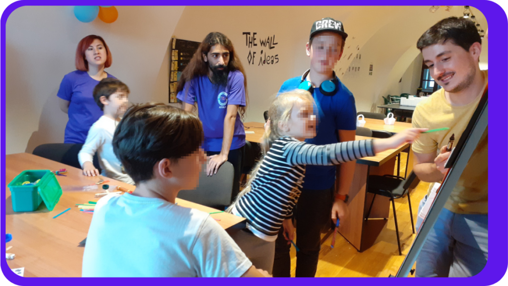 Taller en el STEM Club Oradea