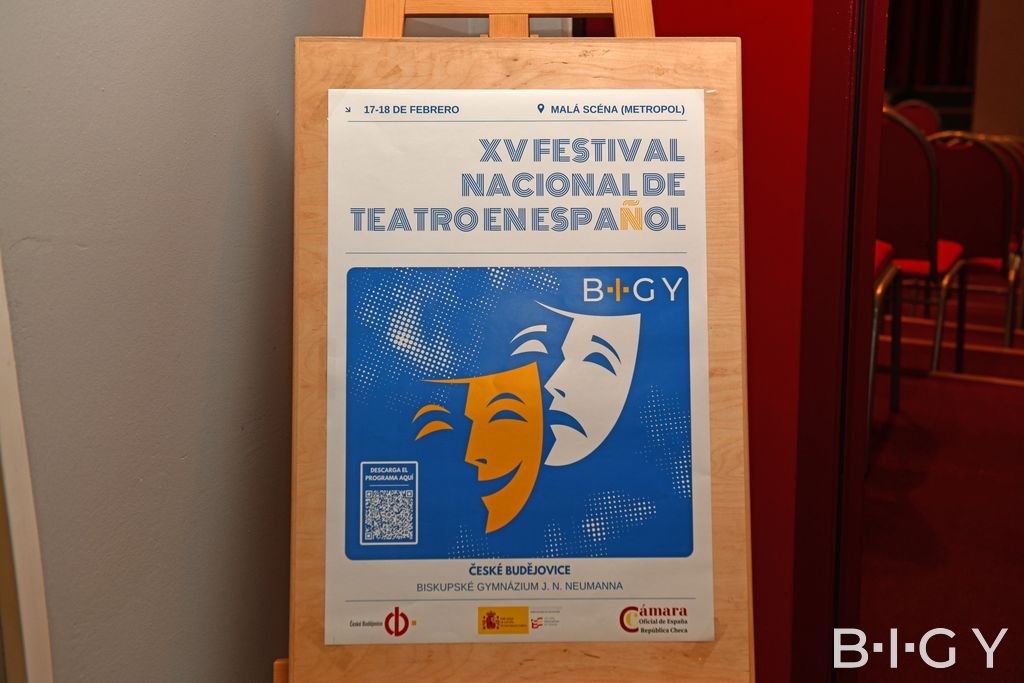 Momento del XV Festival de Teatro Escolar en Español en České Budějovice