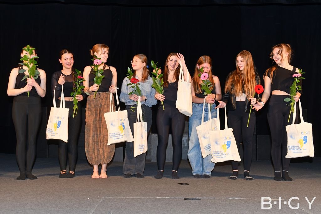 Momento del XV Festival de Teatro Escolar en Español en České Budějovice