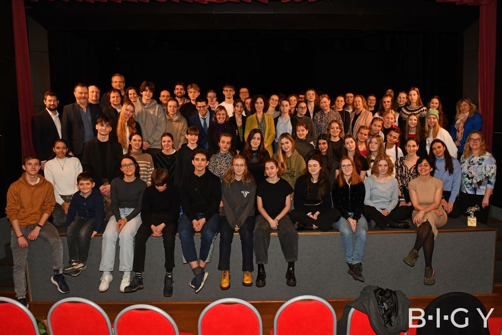 Momento del XV Festival de Teatro Escolar en Español en České Budějovice