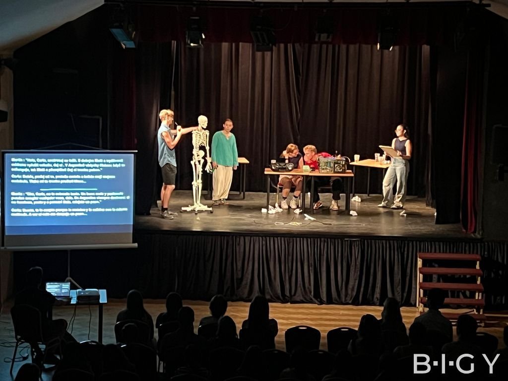 La última función de «La fórmula del caos» en el teatro U Kapličky